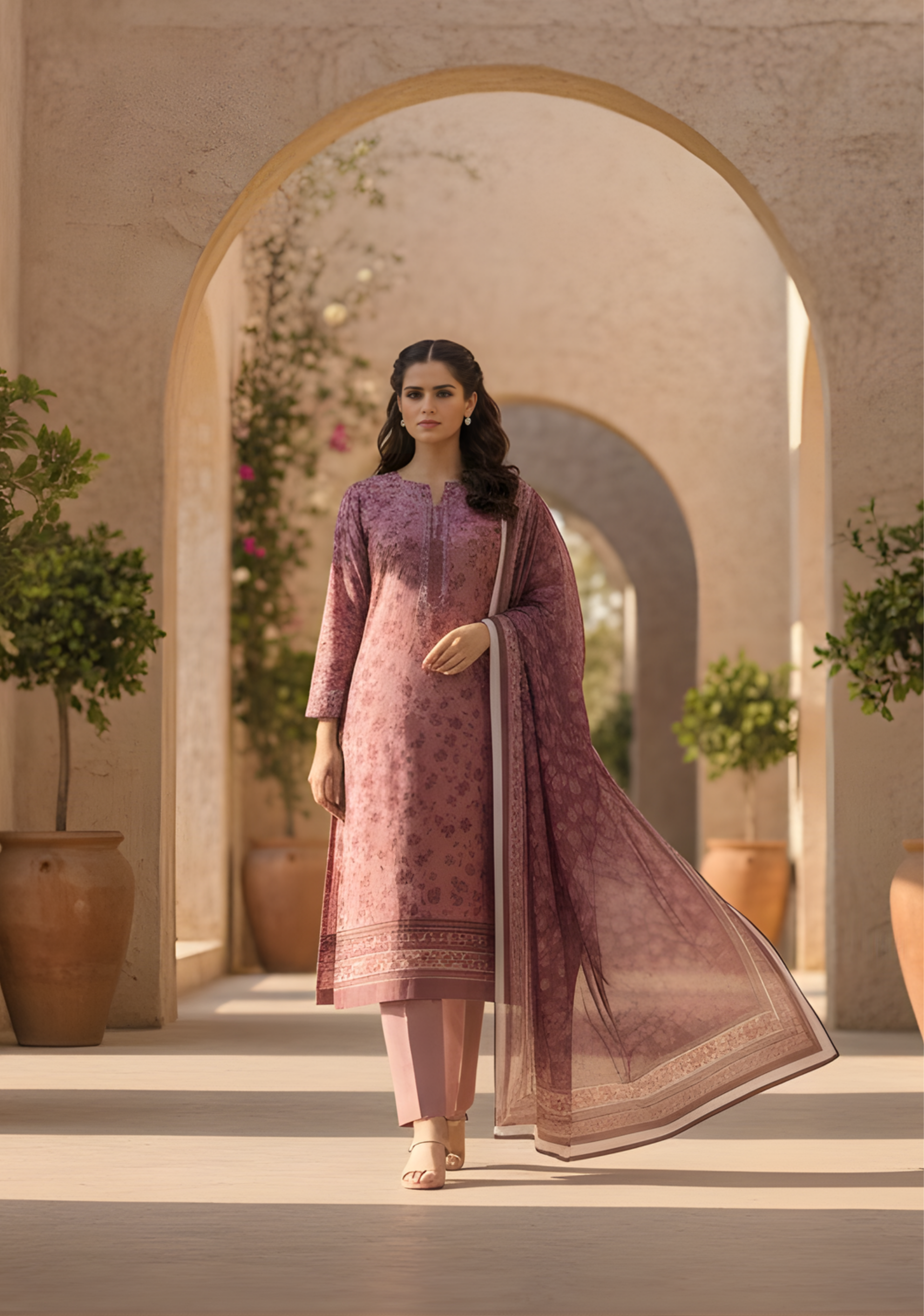 Asim Jofa Premium Printed Lawn 3pc Vol-3-D7