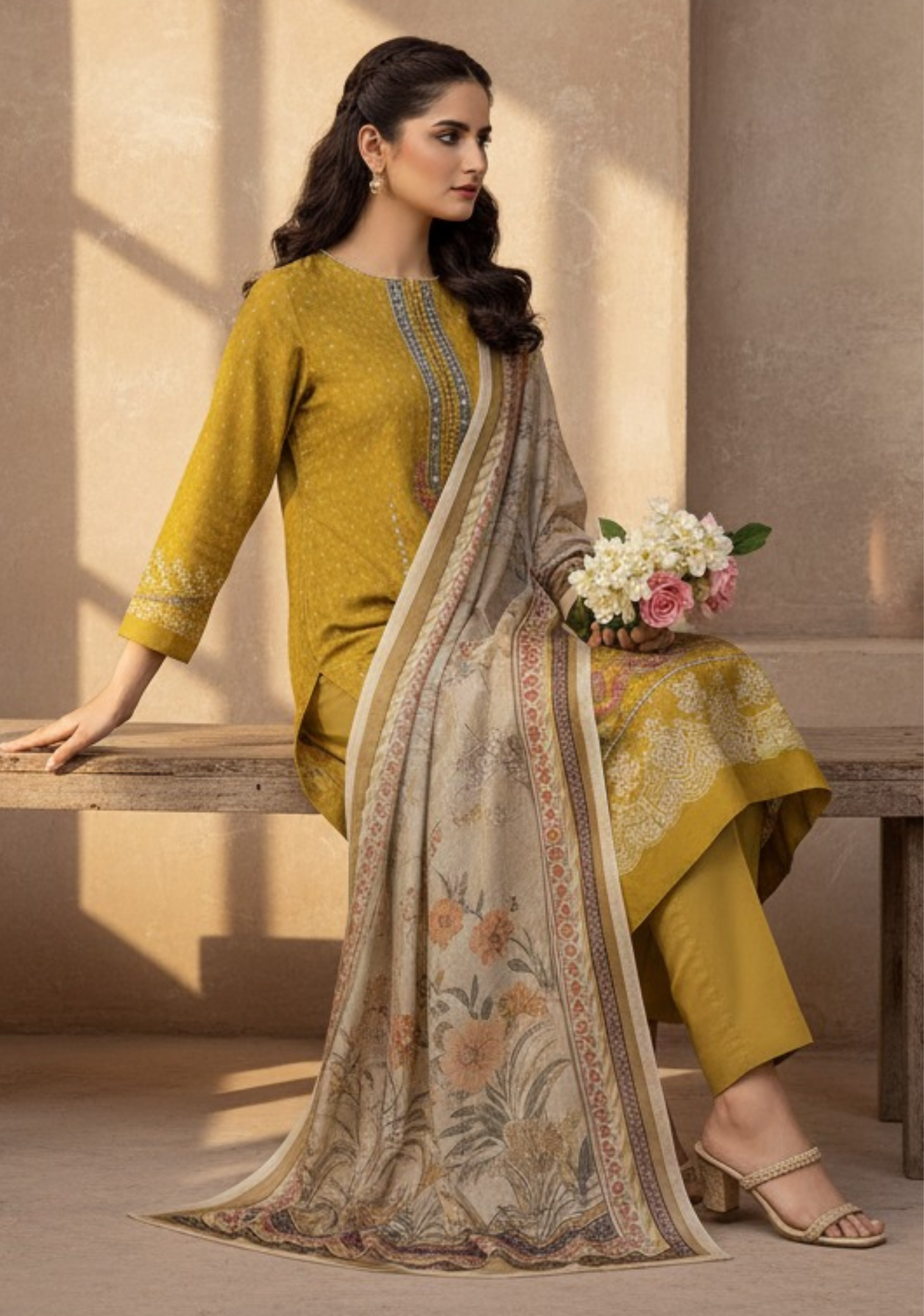 Asim Jofa Premium Printed Lawn 3pc Vol-3-D6