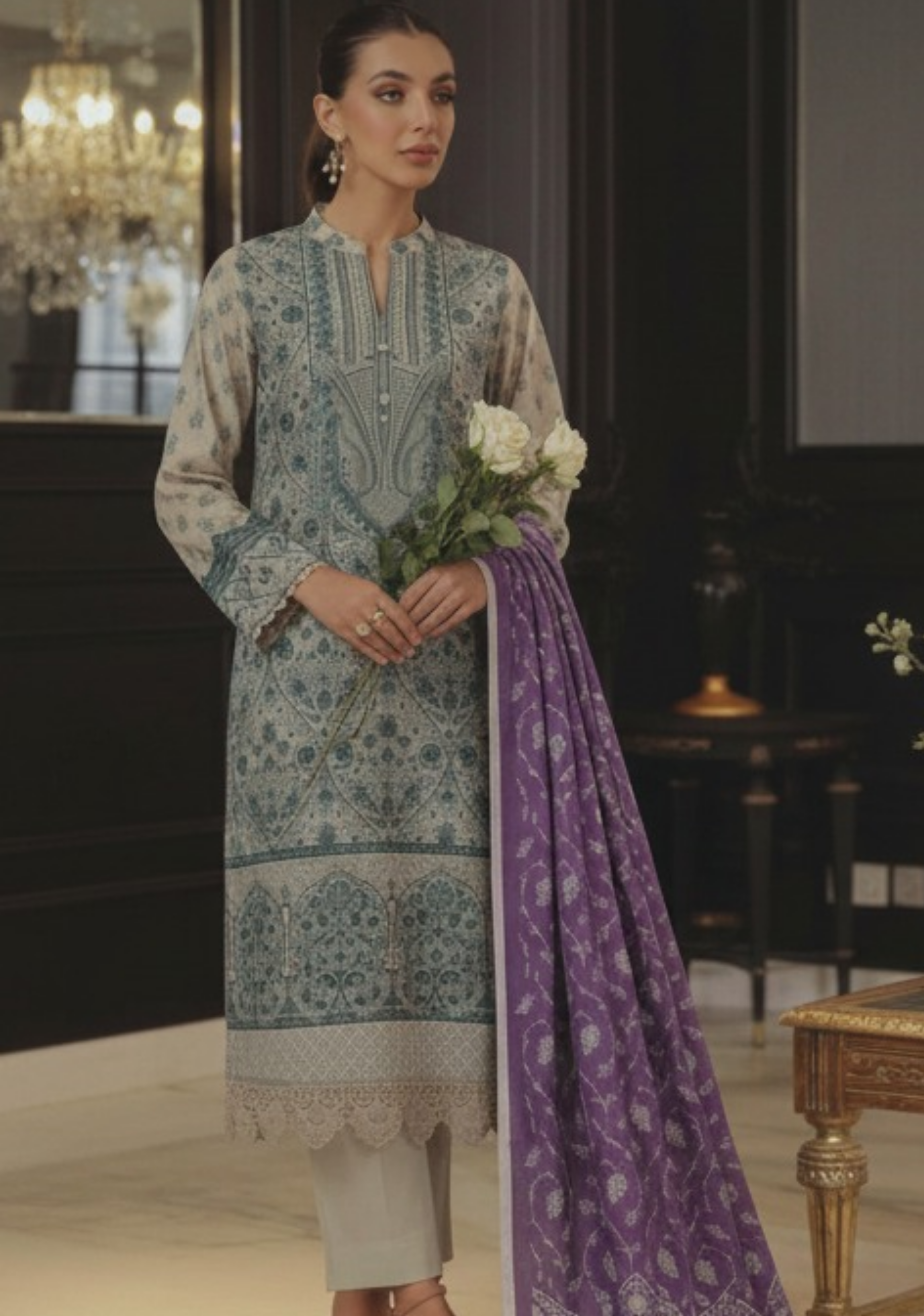 Asim Jofa Premium Printed Lawn 3pc Vol-3-D5