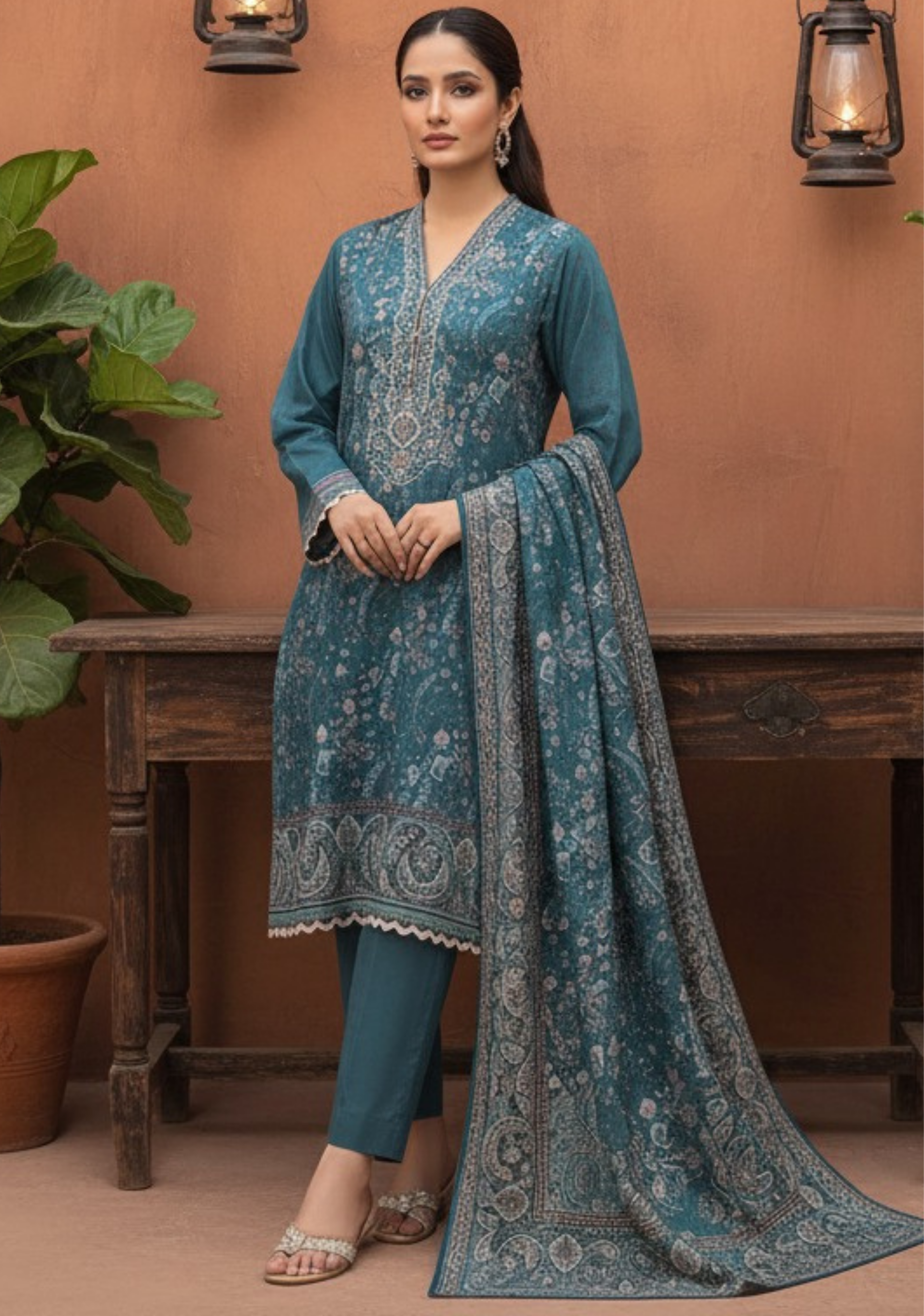 Asim Jofa Premium Printed Lawn 3pc Vol-3-D3