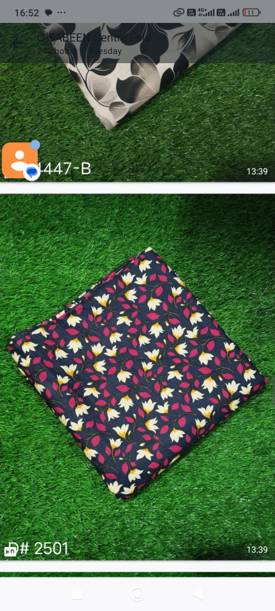 Sabeen Printed Allover Khaddar 2pc D01