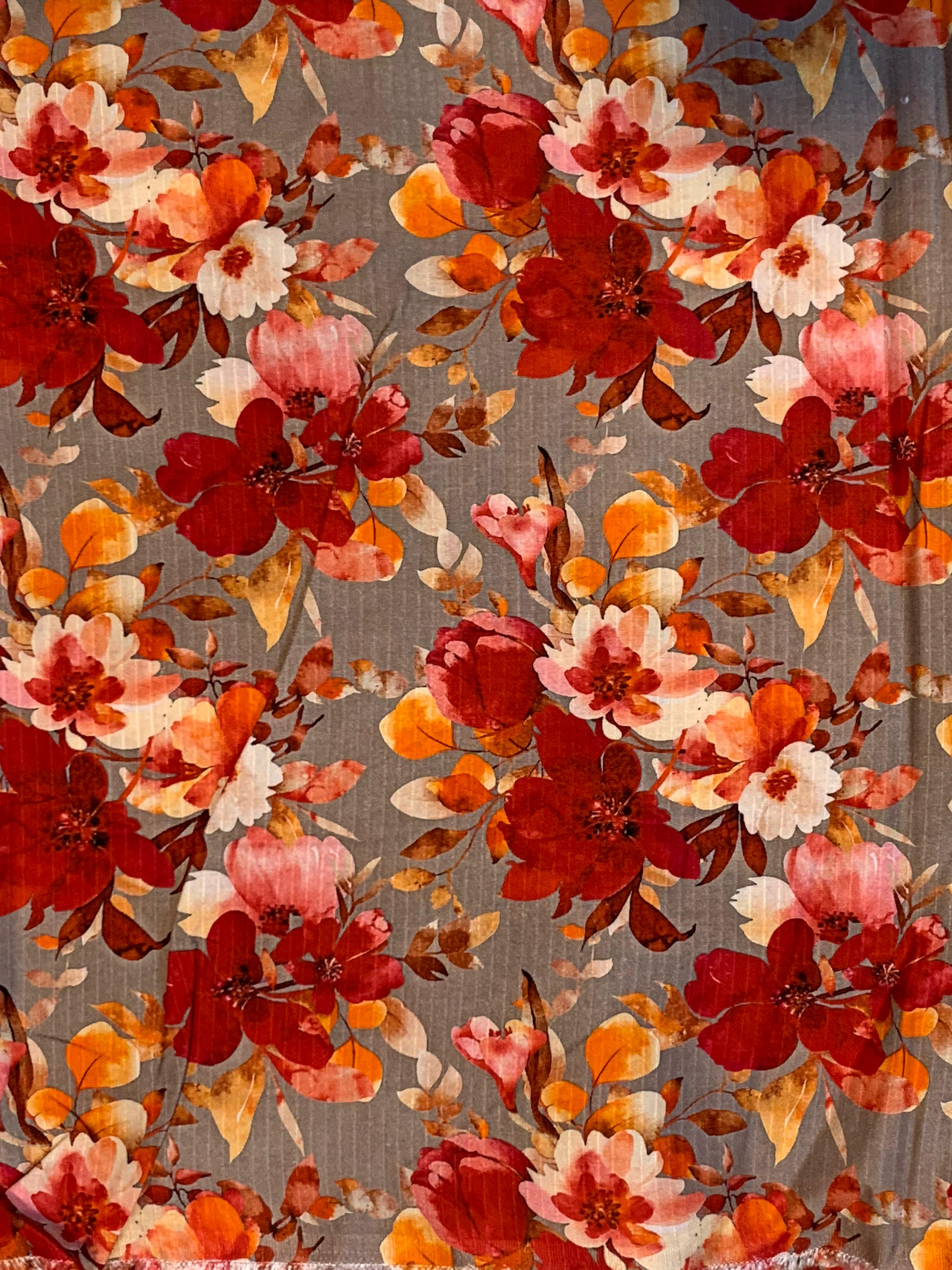 Sabeen Single One Piece Floral D38
