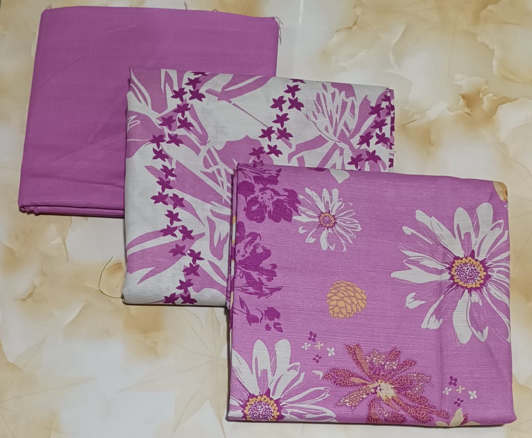 Saya's Printed Khaddar 3pc D10