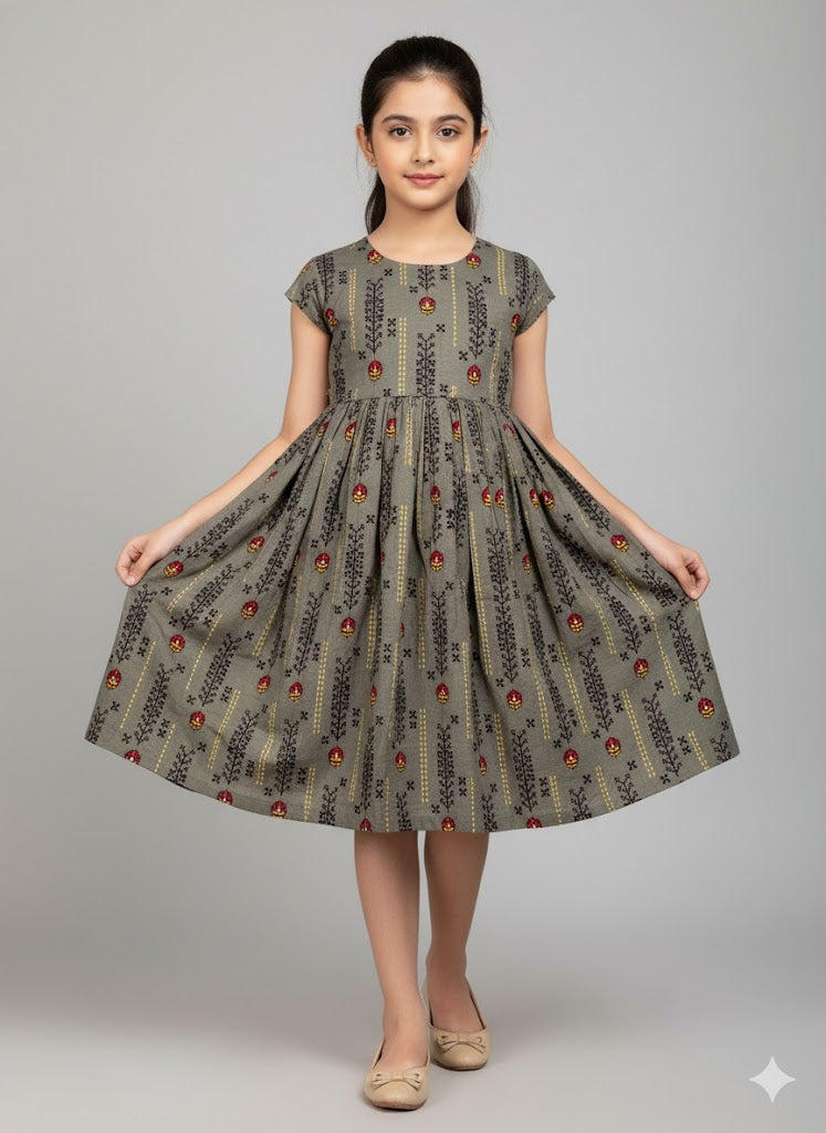 Sabeen Single One Piece Floral D40