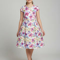 Sabeen Single One Piece Floral D44